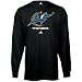 adidas Washington Wizards Black Primary Logo Long Sleeve T-shirt