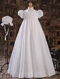 32 Hand Smocked Polycotton Batiste Christening Gown