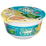 Nong Shim Bowl Noodle Soup, Beef & Ginger, 3.03-Ounce Bowls (Pack of 12)