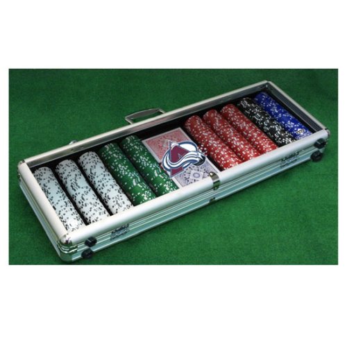 Buy UD NHL Poker Chip Set Colorado Avalanche by Upper Deck Authenticated