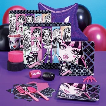 See Monster High - Standard Pack for 8 Party Supplies