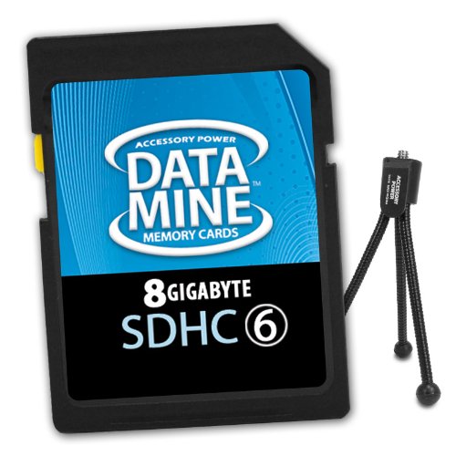 DataMINE 8GB SDHC Class 6 Memory Card Featuring DataSafe Technology for your Panasonic Lumix DMC-F3 / DMC-FH20 / DMC-FH3 / DMC-TS2 / DMC-ZR3 / DMC-ZS5 and More Digital Cameras