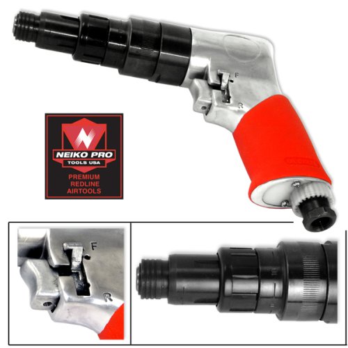 Neiko Pro 1/4 External Clutch Adjustable Pistol Grip Air Screwdriver