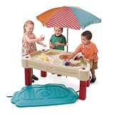 Step2 Adjustable Sand and Water Table, Tan/Maroon/Blue