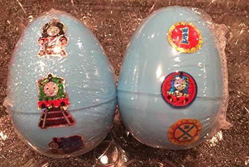 *NEW* 2 Thomas And Friends SURPRISE EGG With Toy+candy+stickers