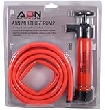 ABN Multi-Use Siphon Fluid Transfer Pump Kit for Gas, Oil, Liquid, and Air