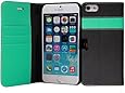 iPhone 6S Plus Case, AceAbove iPhone 6S wallet case [Black / Green] - Premium PU Leather Wallet Cover with [Card Slots] and [KickStand] Function for Apple iPhone 6S Plus / iPhone 6 Plus