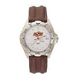 Oklahoma State Cowboys oSu All Star Watch with Leather Band - Men's