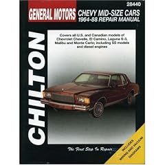 GM Chevrolet Mid Size 1964-88 Repair Manual (Total Car Care)