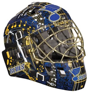 NHL Blues SX Comp Goalie Face Mask 100
