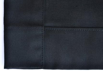 Backdrop or Stage Curtain BLACK ~ 8'H x 13'W 16 oz. Commando Standard