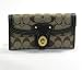 AUTHENTIC COACH LEGACY SIGNATURE SLIM ENVELOPE WALLET 41955 (khaki/Black)