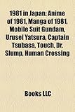 1981 in Japan: Anime of 1981, Manga of 1981, Mobile Suit Gundam, Urusei Yatsura, Captain Tsubasa, Touch, Dr. Slump, Human Crossing-