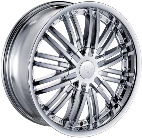 SET OF 24" RED SPORT RSW99 5X115/120 CHROME RIMS WITH LEXANI TIRES 255/30/24