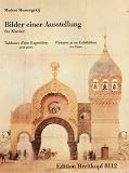 EDITION BREITKOPF MOUSSORGSKY MODESTE - BILDER EINER AUSSTELLUNG - PIANO