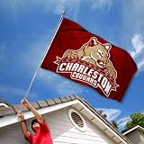 Charleston Cougars C of C University Large College Flag
