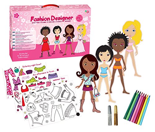 Girls Girl Child Kids Children - Design Your Own Outfit Kit - Number 1 Xmas Christmas Present Gift Fun Toys & Games Idea Age 4+
