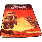 Disney Pirates Of the Caribbean Micro Fleece Deluxe Throw Blanket
