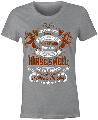 6TN Ladies Fitted Horse Smell T Shirt