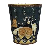 Country Cats Wastebasket