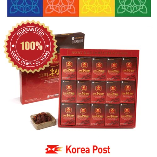Deokwon Honeyed Korean Red Ginseng Slices 300g(20g x 15pieces) On Sale