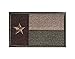 AxeSickle (2x3 Inches) Texas State Flag Patch Texas State Lonely Star Flag Morale Patch - 4 Pcs!