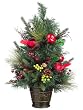 24" Cardinal Wonderland Pre-Decorated Artificial Christmas Tree - Unlit