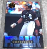 1993 Leaf Frank Thomas MLB Baseball Confident Card