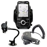 Brand New XYLO ACCESSORIES Car Kit: Windscreen Suction Mount Holder and In Car Charger for the Sony Ericsson YARI