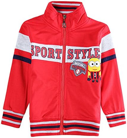 Children Outerwear Boys Clothes Minions Kids Child Jackets 2/3Y