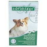 Advantage - Green Box for Dogs 0-10 pounds - 6 pack