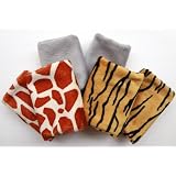 Baby Plush Strap Cover 3 Pack - Neutral