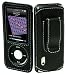 iPod nano 5G Accessories. Premium Black iPod Nano 5th Generation Leather Case with Belt Clip