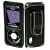 iPod nano 5G Accessories. Premium Black iPod Nano 5th Generation Leather Case with Belt Clip