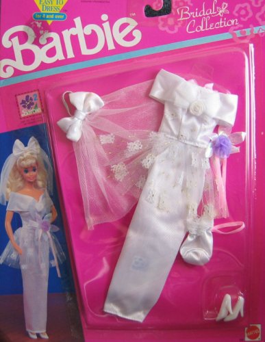 Barbie Bridal Collection Wedding Gown Fashion Set (1992 Arcotoys, Mattel)