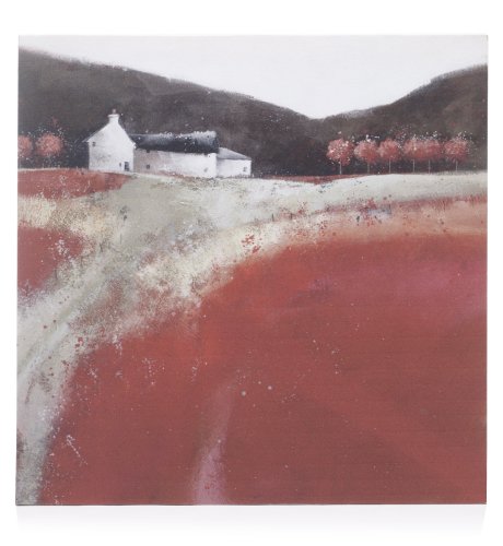 Red Farm Landscape Wall Art