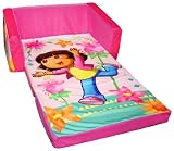 Marshmallow Fun Furniture Flip Open Sofa: Dora Theme