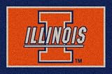 Milliken 74233 Collegiate University of Illinois Fighting Illini Rug