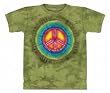 The Mountain Peace Tie Dye Short Sleeve T-shirt