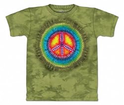 The Mountain Peace Tie Dye Short Sleeve T-shirt