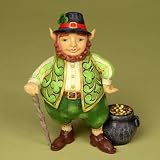 Enesco Jim Shore Small Irish Leprechaun Figurine 4026795 NIB