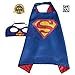 4 PACK Satin Superhero CAPE & MASK SETS - Boys, Girls, Children