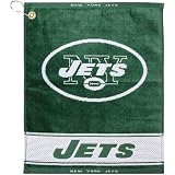 NFL New York Jets 16" x 19" Green Woven Jacquard Golf Towel