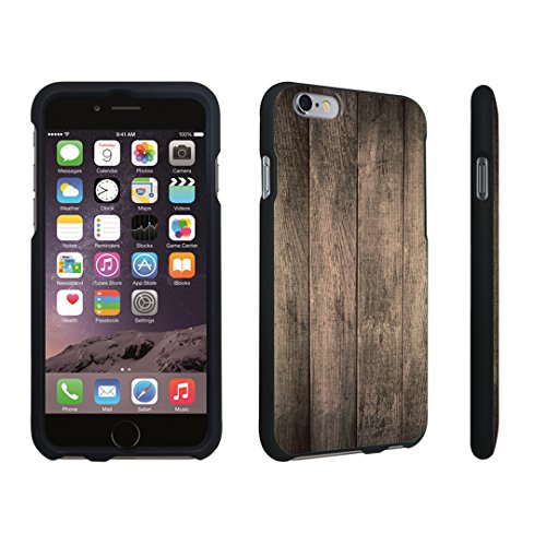 DuroCase ® Apple iPhone 6 - 4.7 inch Hard Case Black - (Vintage Wood)