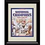 Framed Tim Tebow Autograph Print - Gators 2008 Champs!
