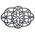 Tribal Wall Grill - Black