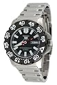 Seiko Wrist Watches-Seiko 5 SNZF51K1 Sports 100M Automatic Mechanical self winding Date Day Stainless Steel Water Resistance Black Dail Men's Watch