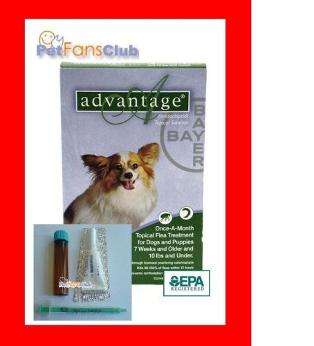 10 Month Supply Advantage Kit for Dog up to 10 lbs