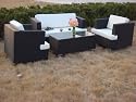 Poly-Rattan Gartenmöbel von PRIME TECH® 'Modell ROMA'
