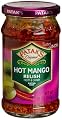 Patak's Hot Mango Relish, Extra Hot, 10-Ounce Glass Jars (Pack of 6)